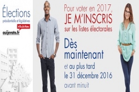 Parce que VOTER c'est un droit et aussi un devoir... inscrivez-vous sur les listes électorales